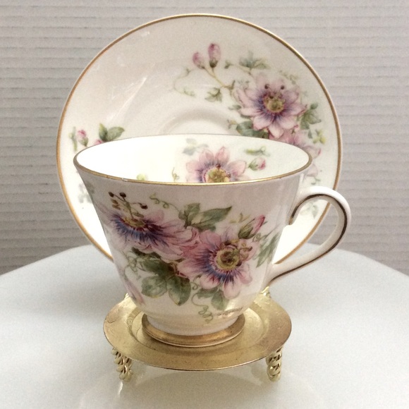 Vintage Royal Doulton Passion Flower teacup set - Picture 1 of 12